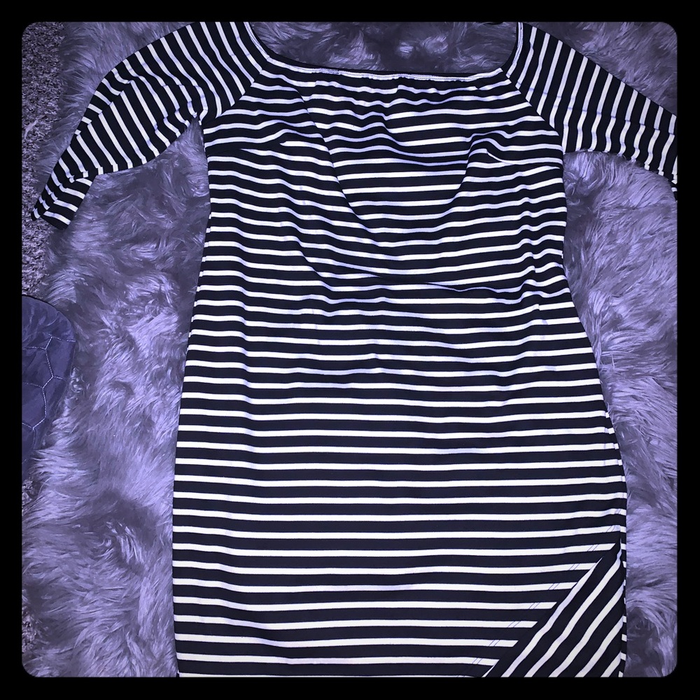 Off the should midi dress